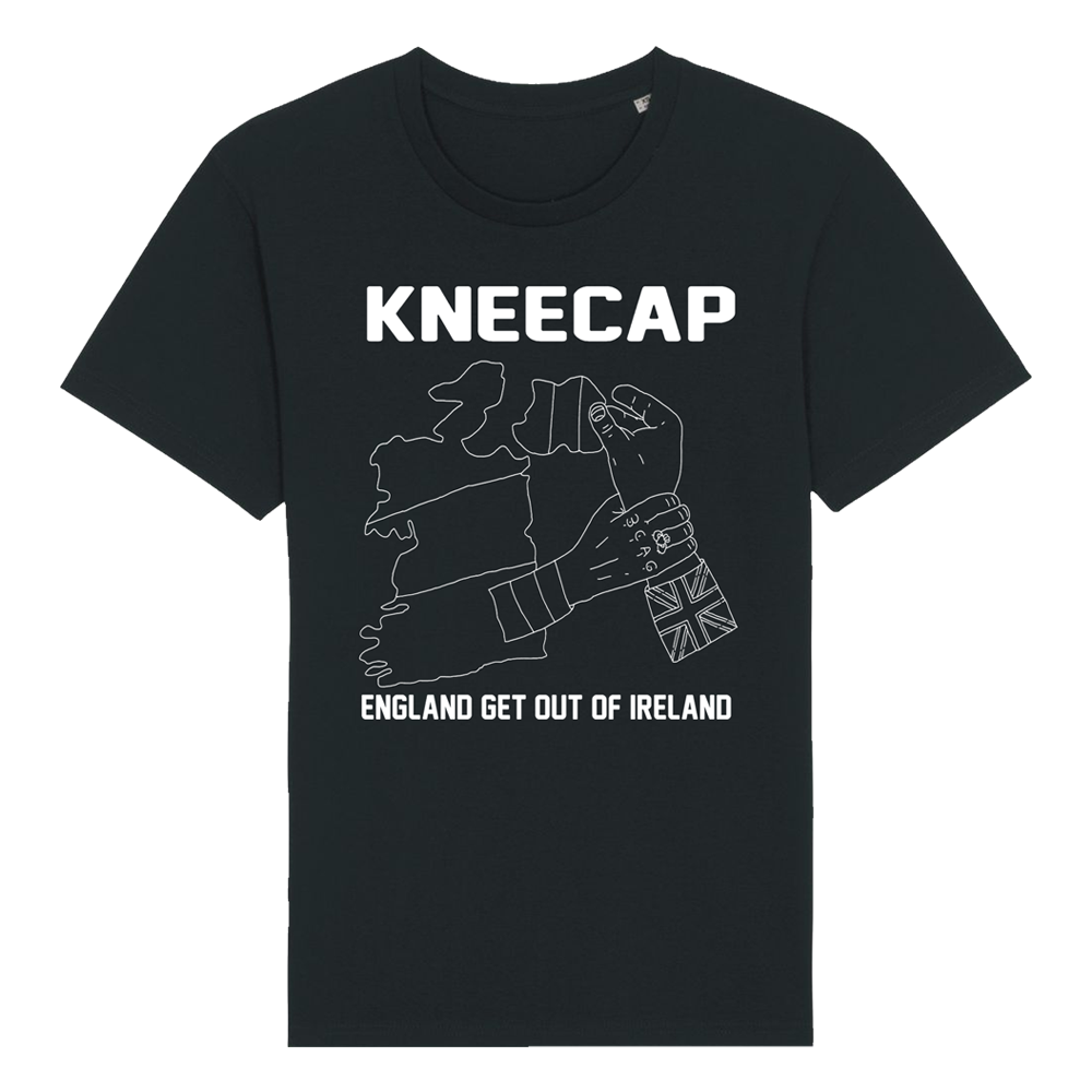England get out of Ireland Tee - Black