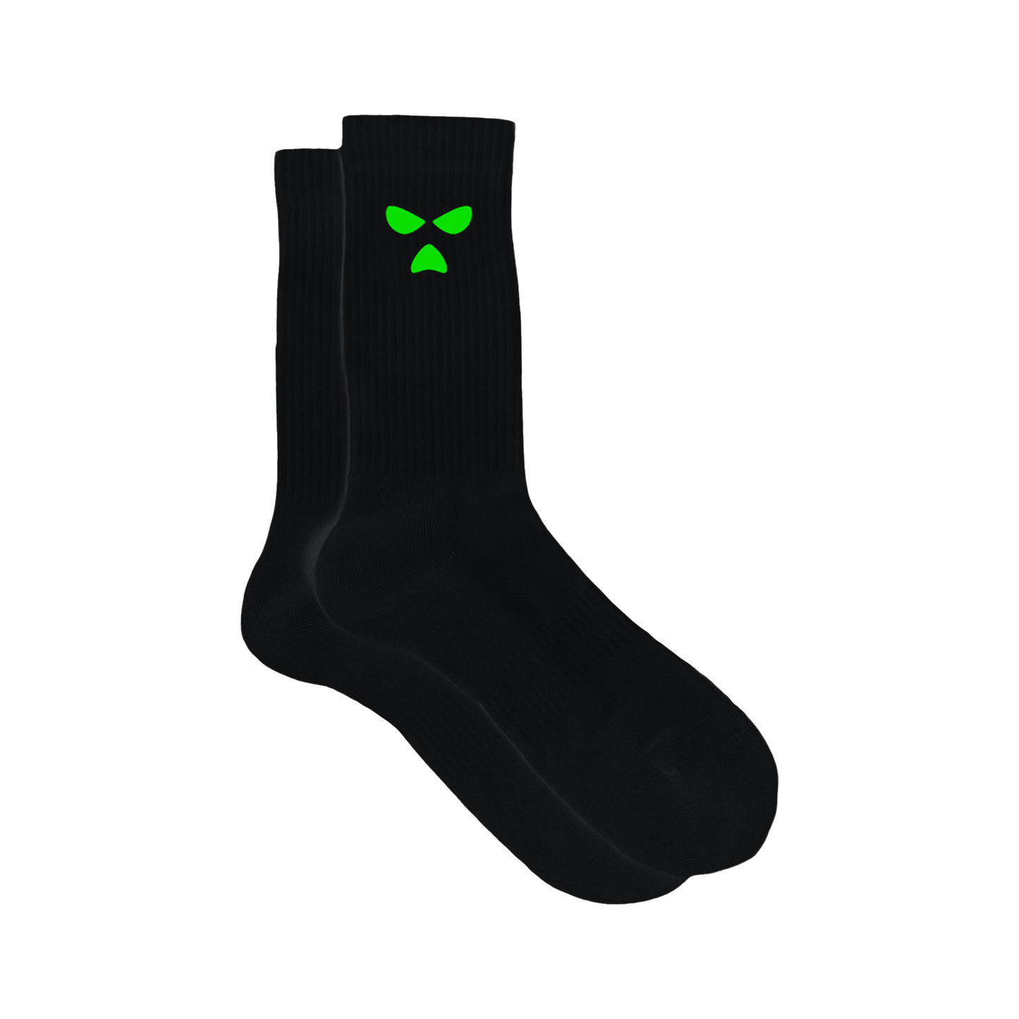 Black Logo Socks