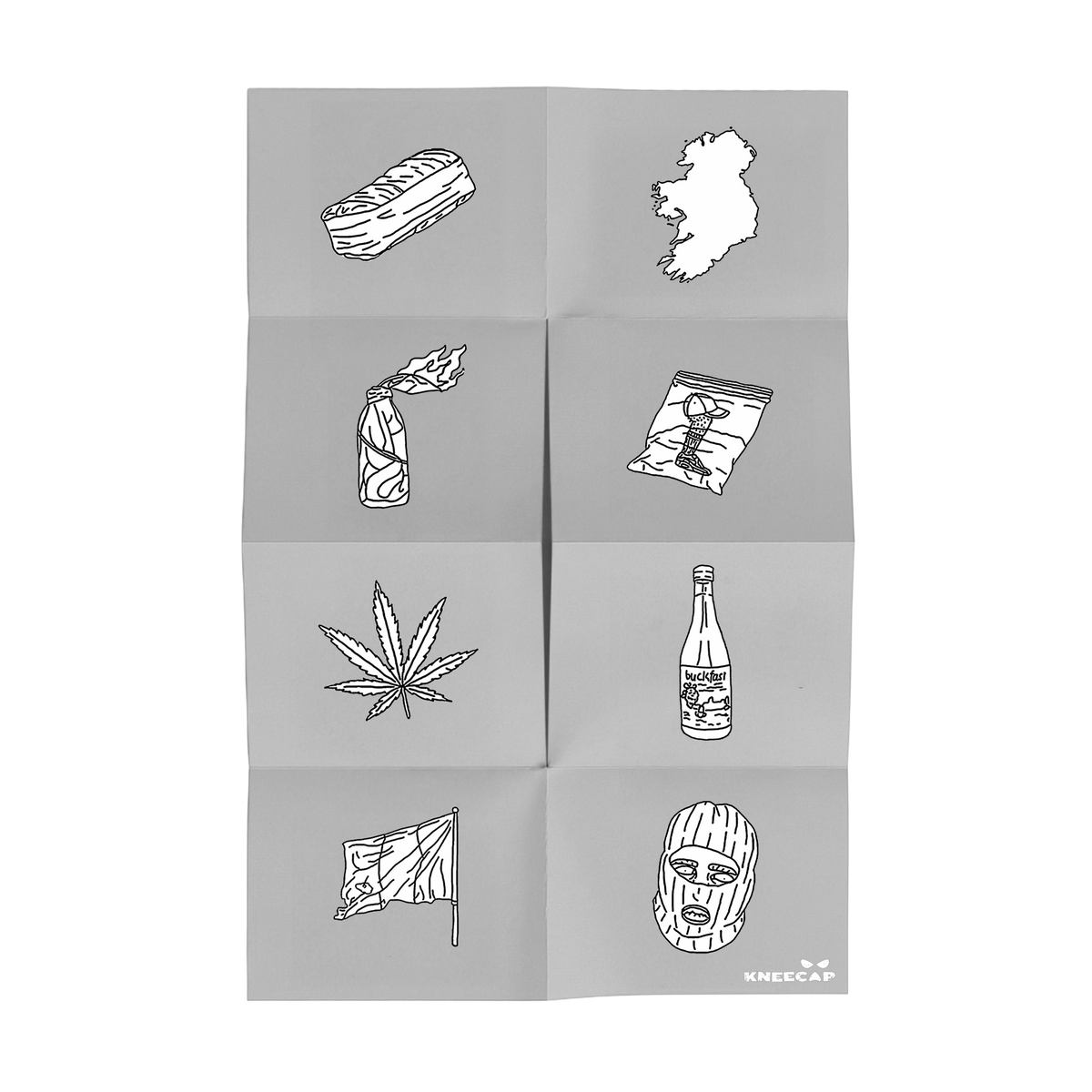 3cag Folding Zine-Poster
