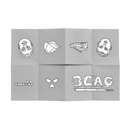 3cag Folding Zine-Poster